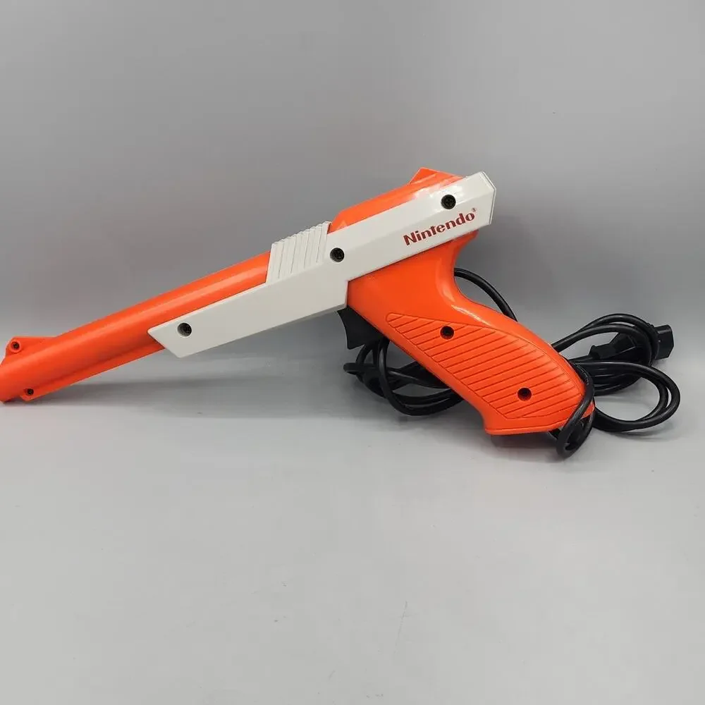 Nintendo NES Zapper Light Gun Controller NES-005 Fire Orange